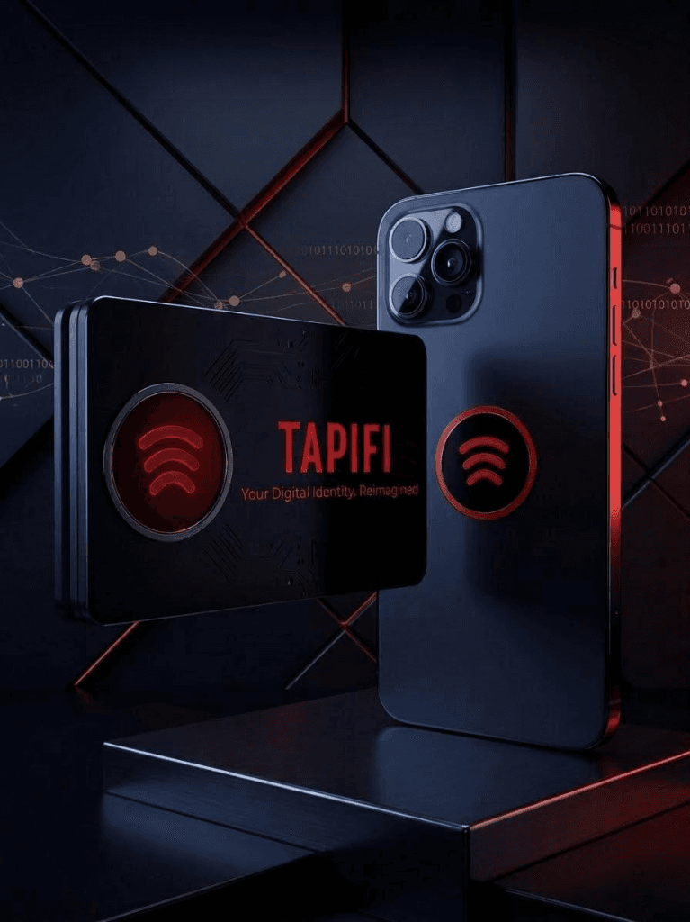 Tapifi NFC chip and phone